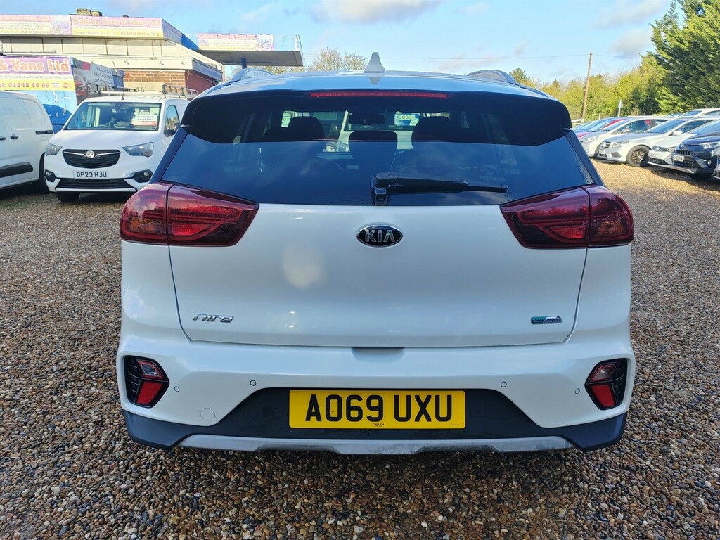 Kia Niro 1.6 Gdi 3 Dct Euro 6 Ss AO69UXU White #4