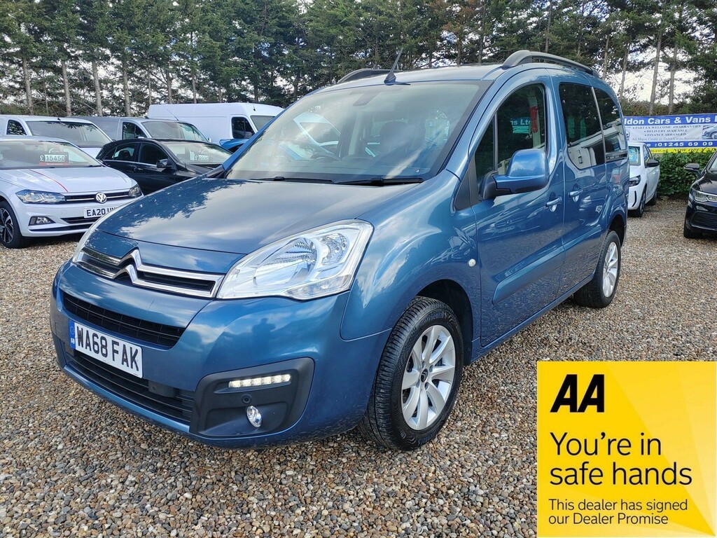 Citroen Berlingo 1.6 Bluehdi Flair Multispace Mpv Euro 6 Blue