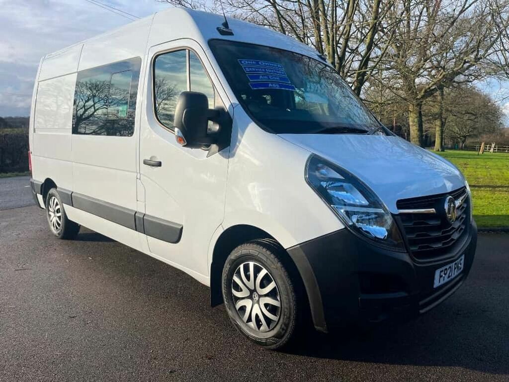 Vauxhall Movano Diesel FP21PKE White #2