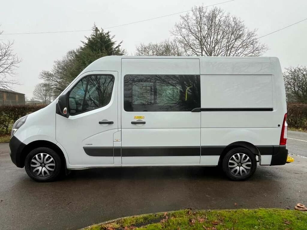 Vauxhall Movano Diesel FP21PKE White #5