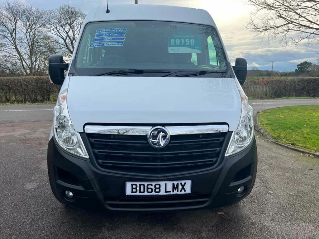 Vauxhall Movano Diesel BD68LMX White #6