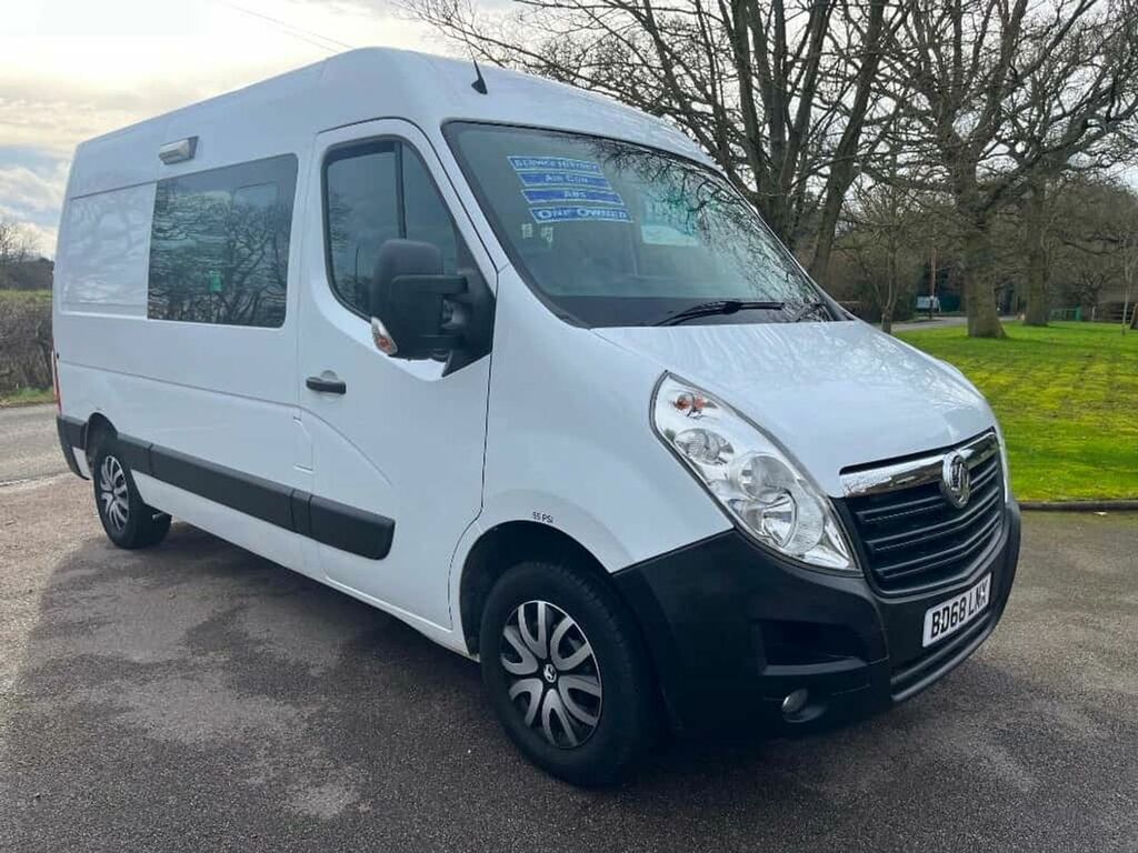 Vauxhall Movano Diesel BD68LMX White #2