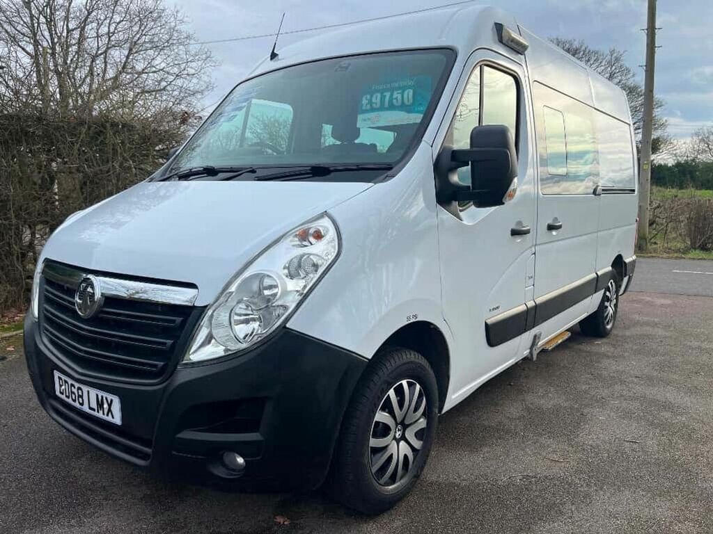 Vauxhall Movano Diesel White
