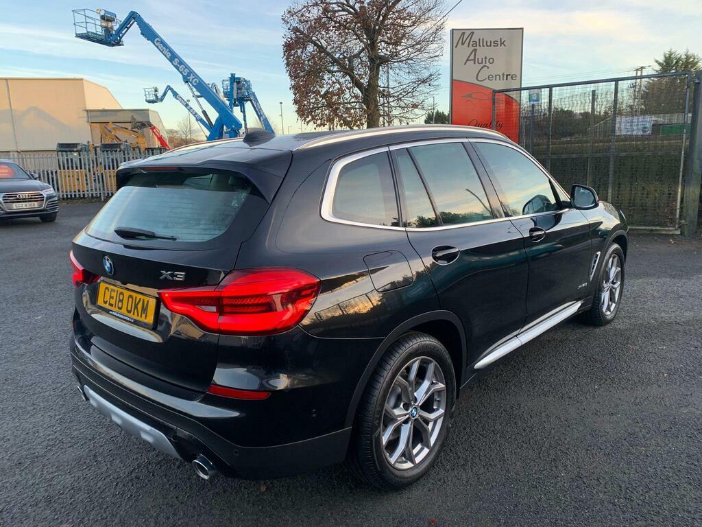 BMW X3 3.0 30D Xline Xdrive Euro 6 S S CE18OKM Black #3