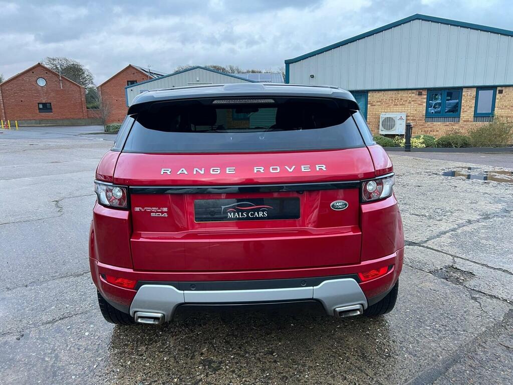 Land Rover Range Rover Evoque Suv 2.2 Sd4 Dynamic 4Wd Euro 5 Ss 201 YO15YUS Red #6