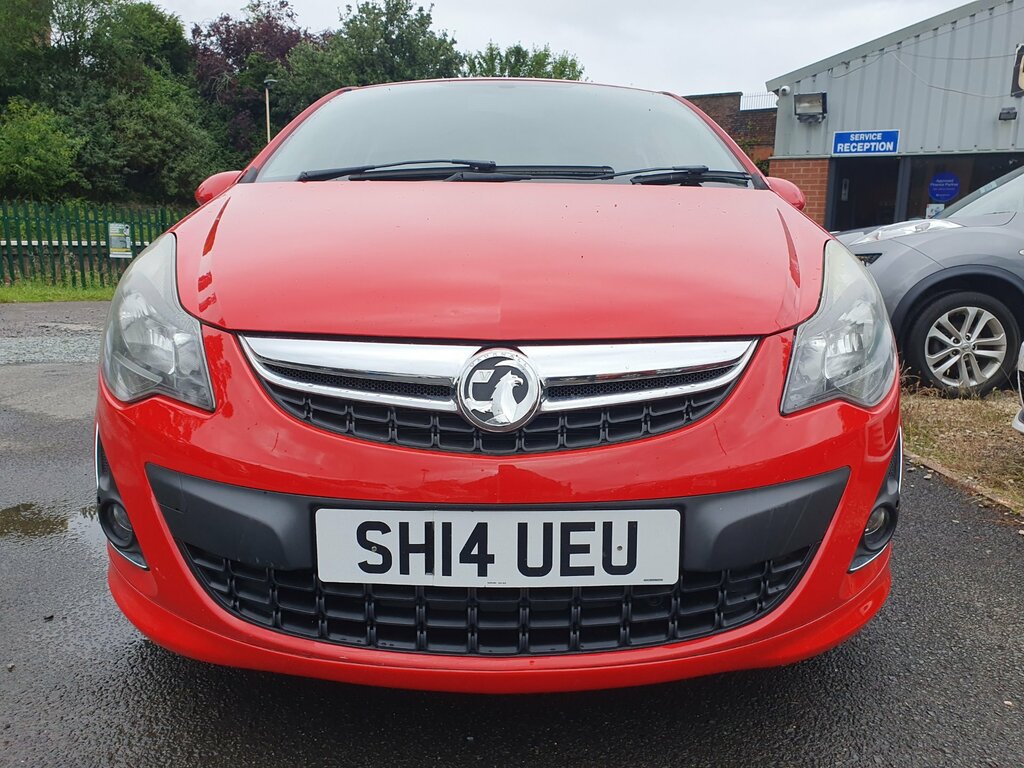 Vauxhall Corsa 1.4 Sri SH14UEU Red #2
