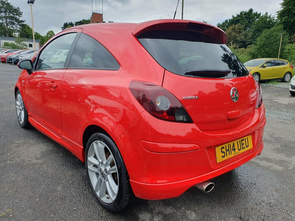 Vauxhall Corsa 1.4 Sri SH14UEU Red #4