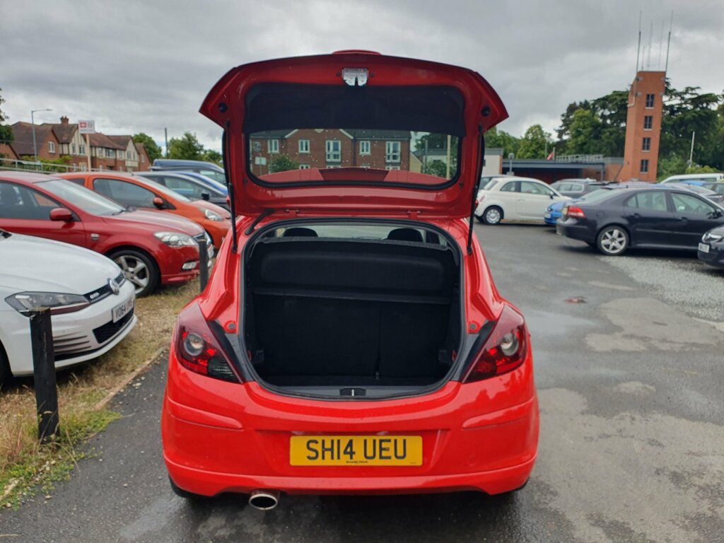 Vauxhall Corsa 1.4 Sri SH14UEU Red #6