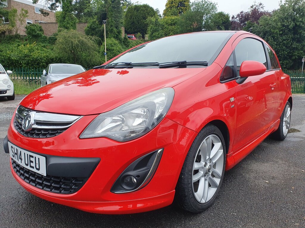 Vauxhall Corsa 1.4 Sri SH14UEU Red #3