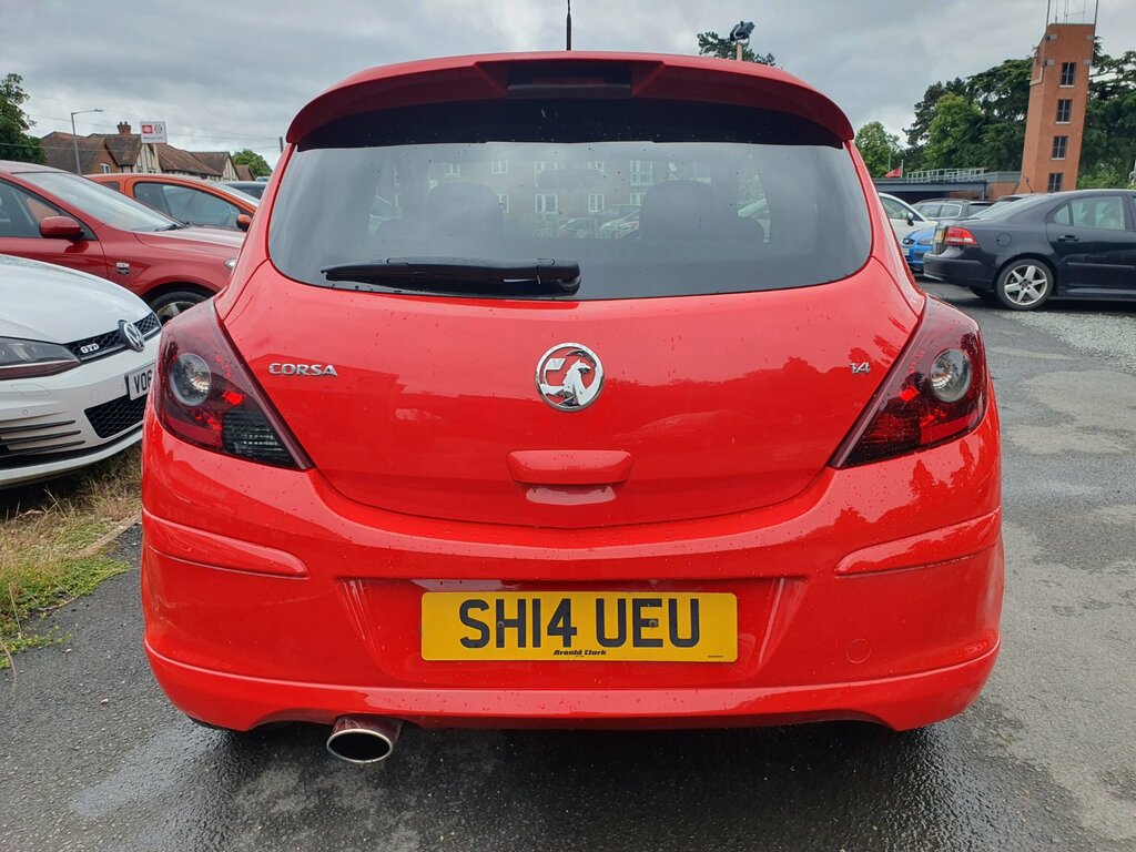 Vauxhall Corsa 1.4 Sri SH14UEU Red #5