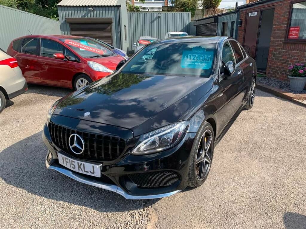 Mercedes-Benz C Class C250 Bluetec Amg Line Premium Plus YF15KLJ Black #3