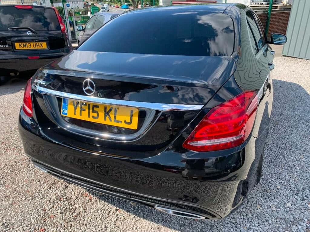 Mercedes-Benz C Class C250 Bluetec Amg Line Premium Plus YF15KLJ Black #6