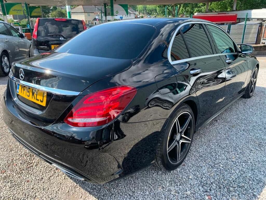 Mercedes-Benz C Class C250 Bluetec Amg Line Premium Plus YF15KLJ Black #4
