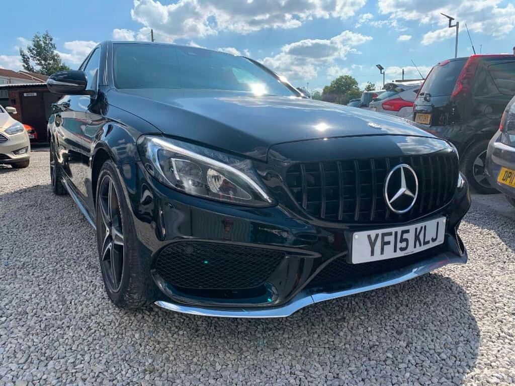 Mercedes-Benz C Class C250 Bluetec Amg Line Premium Plus YF15KLJ Black #5