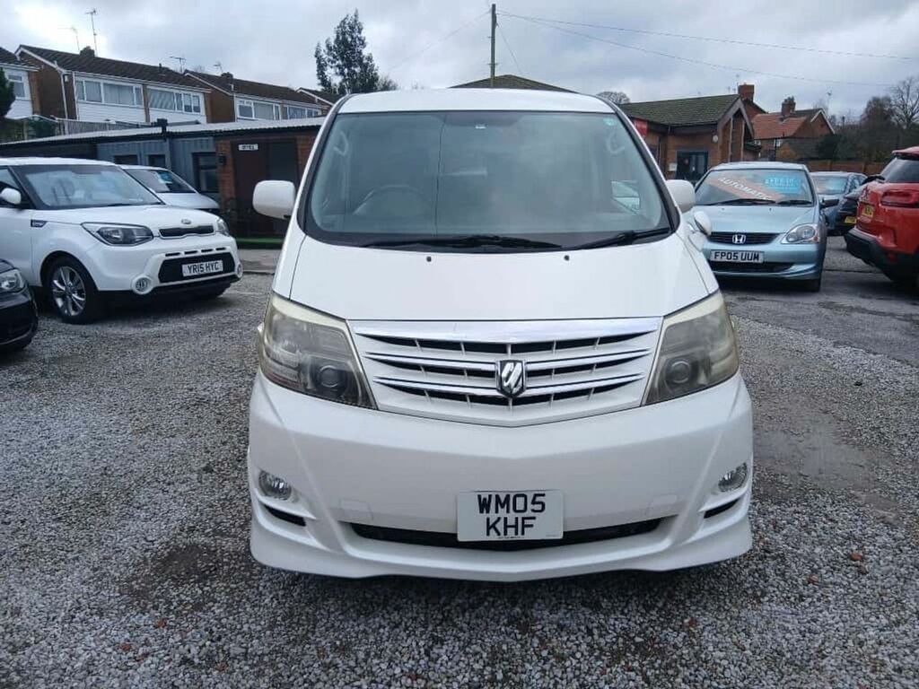 Toyota Alphard Mpv White #4