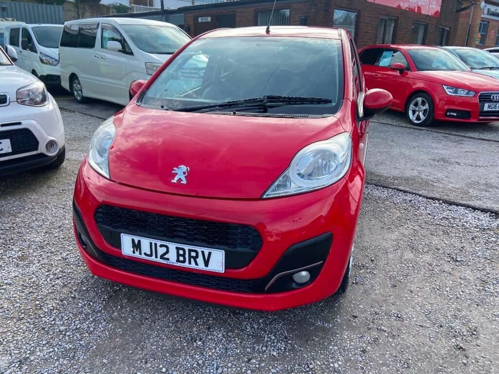 Peugeot 107 Active MJ12BRV Red #2