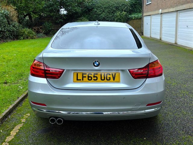 BMW 4 Series Gran Coupe 420D Luxury Hatchback LF65UGV Silver #6