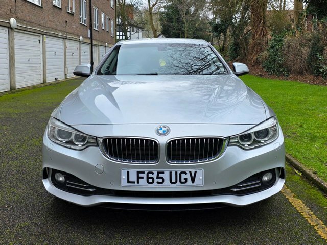 BMW 4 Series Gran Coupe 420D Luxury Hatchback LF65UGV Silver #2