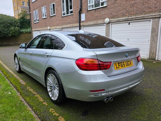 BMW 4 Series Gran Coupe 420D Luxury Hatchback LF65UGV Silver #5