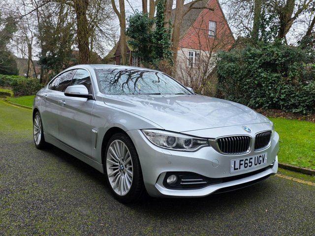 BMW 4 Series Gran Coupe 420D Luxury Hatchback Silver