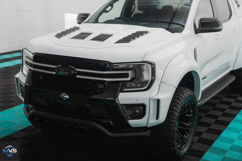 Ford Ranger Wildtrak 3.0 V6 Predator Extra Wide Arch Edition White #6