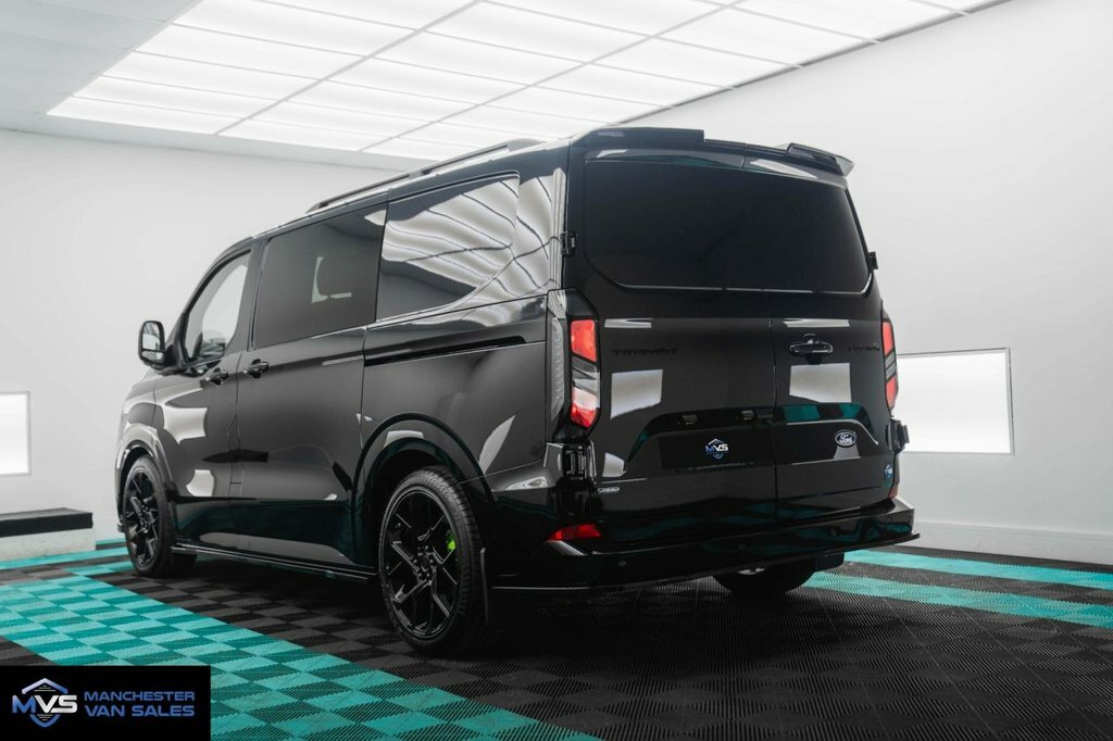 Ford Transit Custom Hybrid Black #4