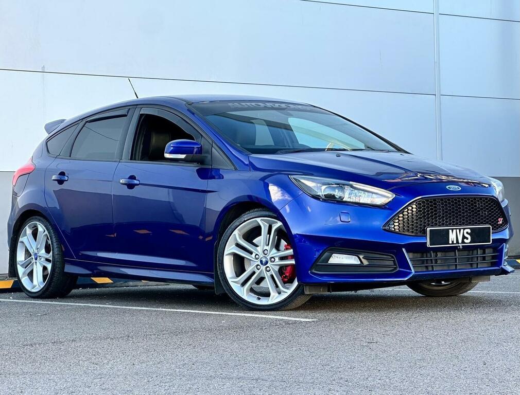 Ford Focus Hatchback 2.0 Tdci St-3 Euro 6 Ss 201616 DF16KMA Blue #3
