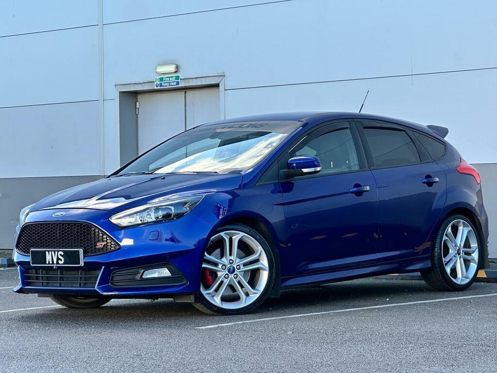 Ford Focus Hatchback 2.0 Tdci St-3 Euro 6 Ss 201616 DF16KMA Blue #4
