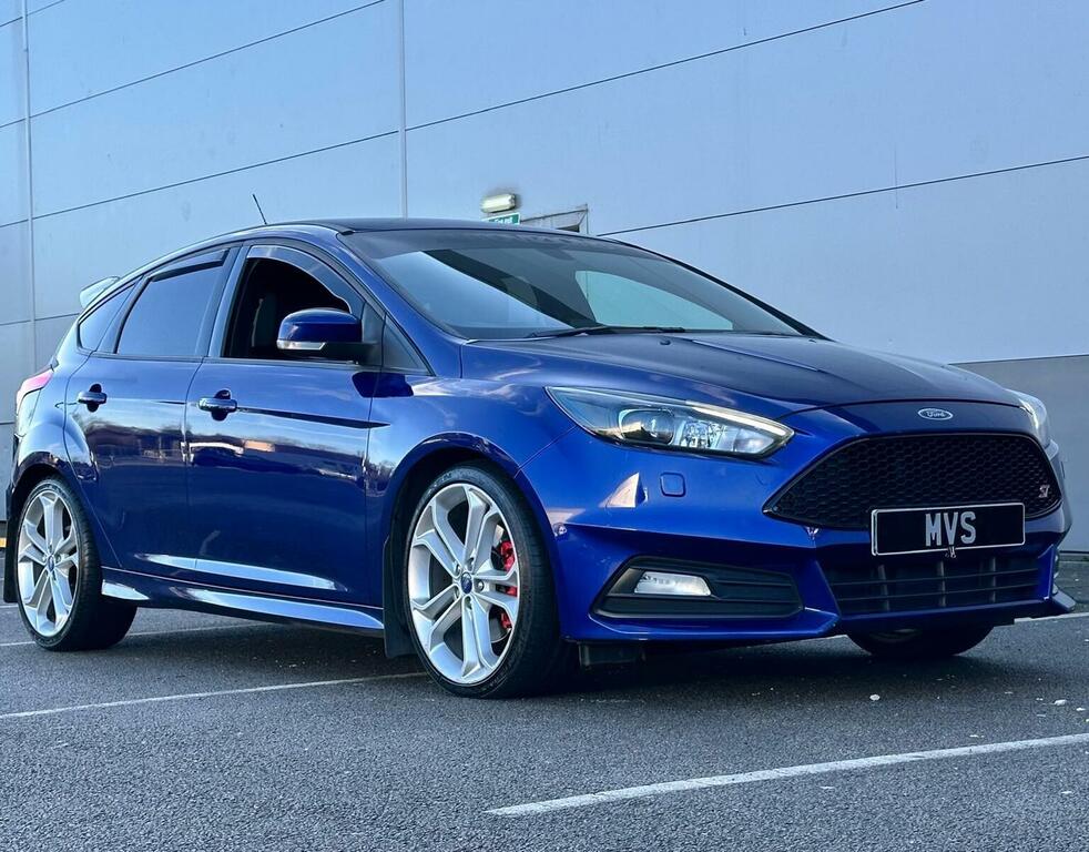 Ford Focus Hatchback 2.0 Tdci St-3 Euro 6 Ss 201616 DF16KMA Blue #6