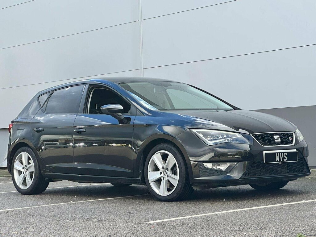 Seat Leon Hatchback 2.0 Tdi Fr Technology Euro 6 Ss Black #6