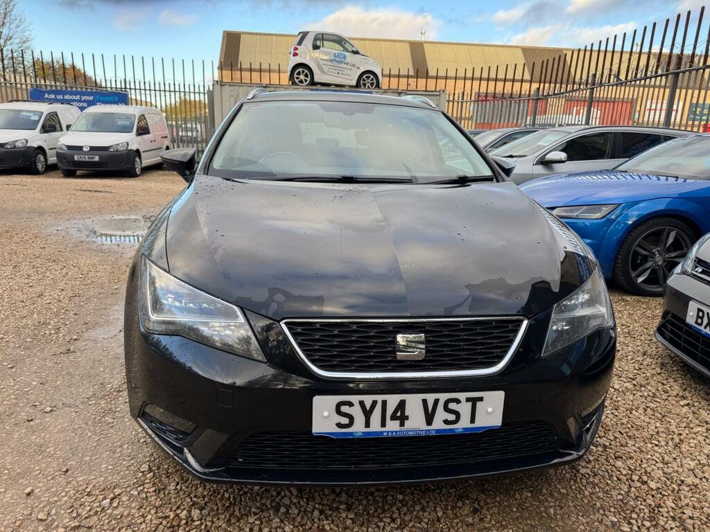 Seat Leon Estate 2.0 Tdi Cr Se Sport Tourer Euro 5 Ss SY14VST Black #6