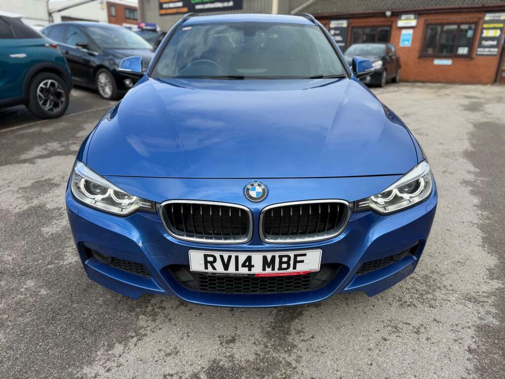 BMW 3 Series 2.0 320D M Sport Touring Xdrive Euro 5 S S RV14MBF Blue #2