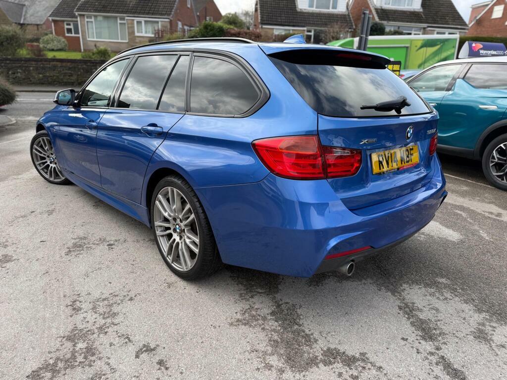 BMW 3 Series 2.0 320D M Sport Touring Xdrive Euro 5 S S RV14MBF Blue #4