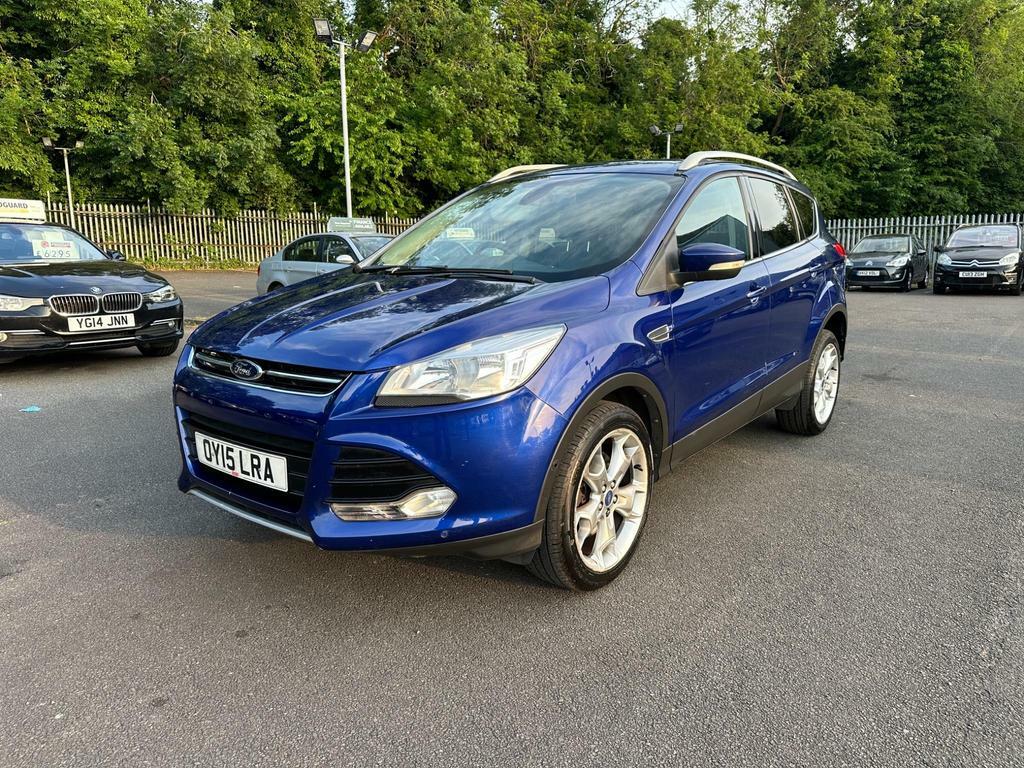 Ford Kuga 2.0 Tdci Titanium 2Wd Euro 6 S S OY15LRA Blue #2