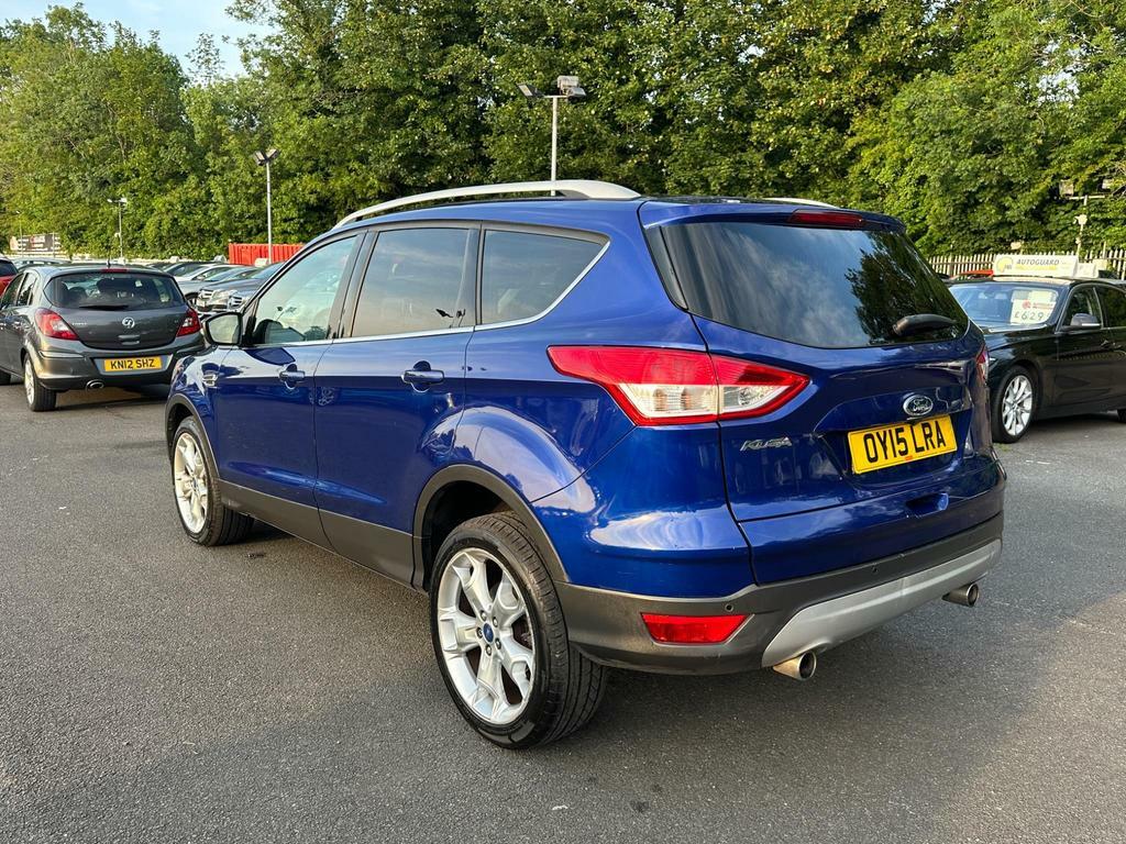 Ford Kuga 2.0 Tdci Titanium 2Wd Euro 6 S S OY15LRA Blue #3