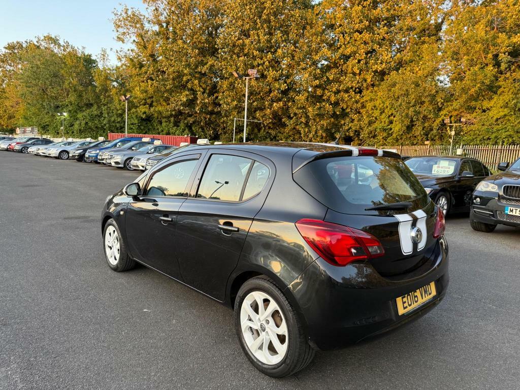 Vauxhall Corsa 1.2I Sting Euro 6 EO16VMD Black #5