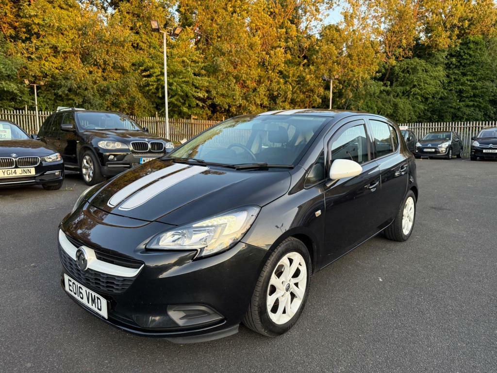 Vauxhall Corsa 1.2I Sting Euro 6 EO16VMD Black #2