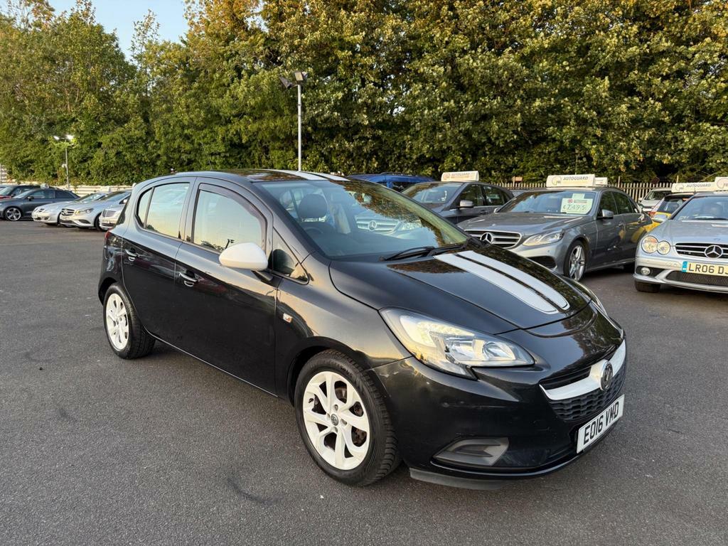 Vauxhall Corsa 1.2I Sting Euro 6 Black
