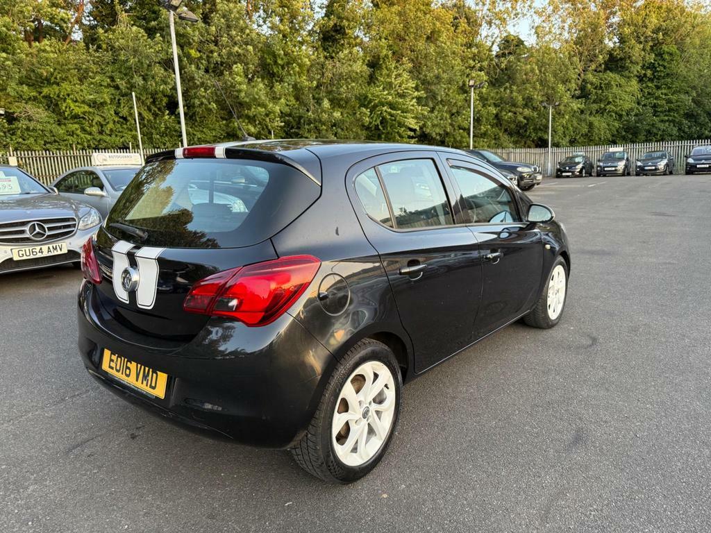 Vauxhall Corsa 1.2I Sting Euro 6 EO16VMD Black #4