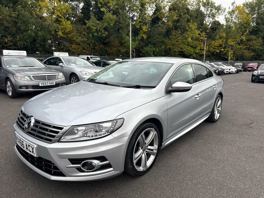 Volkswagen CC 2.0 Tdi Bluemotion Tech R-line Dsg Euro 6 S S KV66ACX Silver #2