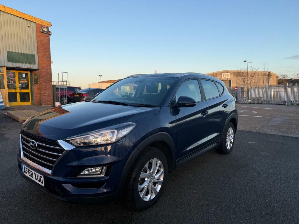 Hyundai Tucson 1.6 Gdi Se Nav Euro 6 S S AF68XUG Blue #2