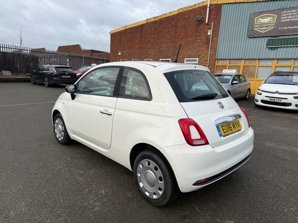 Fiat 500 1.2 Pop Euro 6 S S EU16MYK White #5