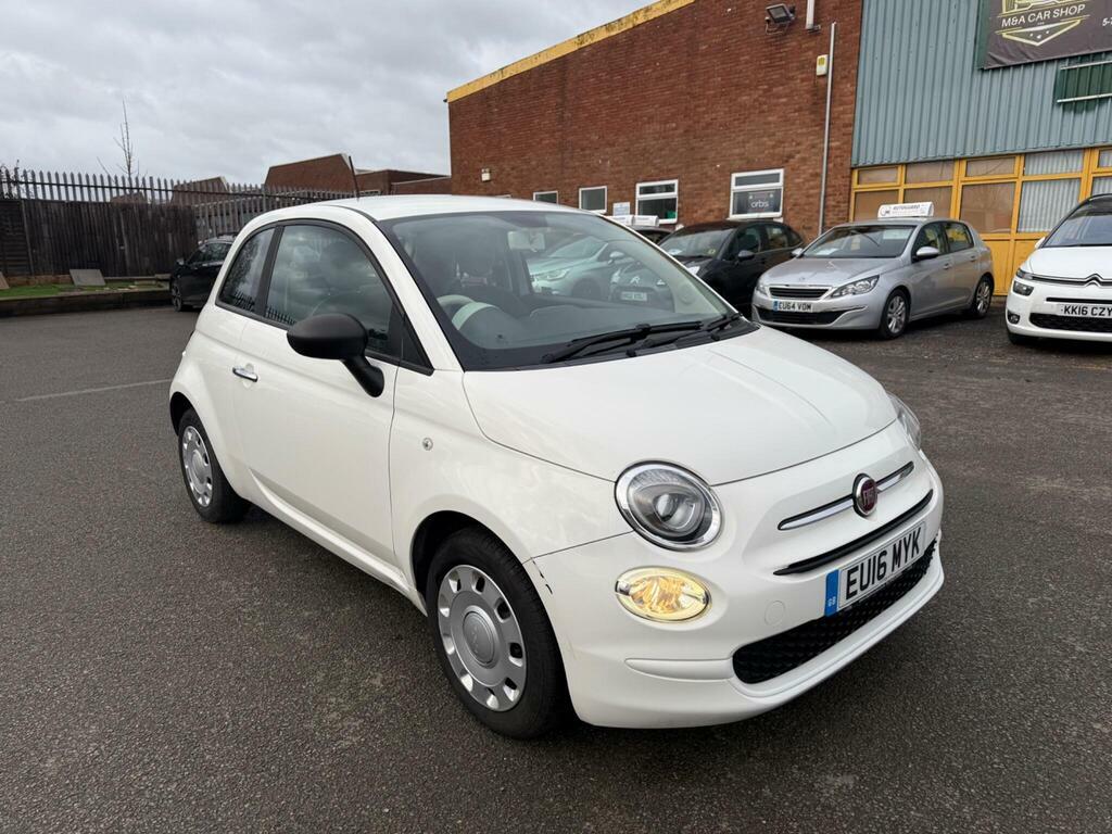 Fiat 500 1.2 Pop Euro 6 S S White