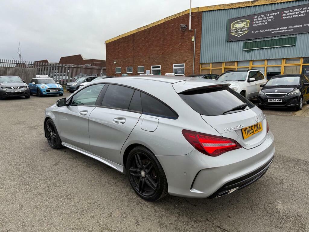 Mercedes-Benz CLA Class 2.1 Cla220d Amg Line Shooting Brake 7G-dct 4Matic YM66OMA Silver #5