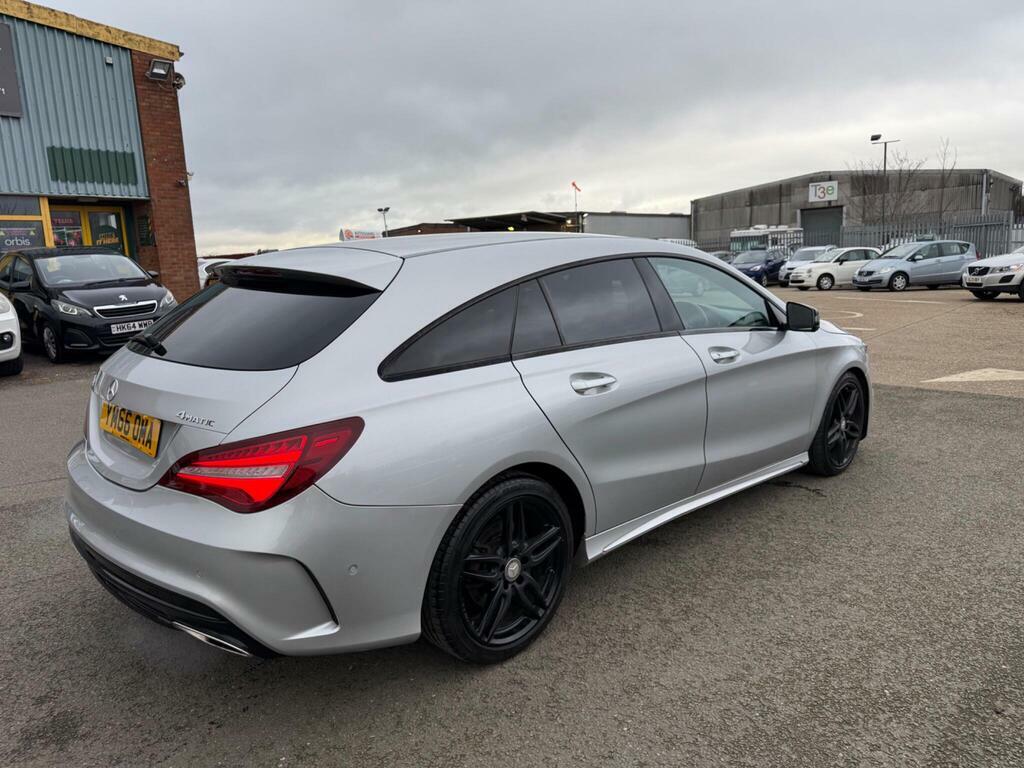 Mercedes-Benz CLA Class 2.1 Cla220d Amg Line Shooting Brake 7G-dct 4Matic YM66OMA Silver #4