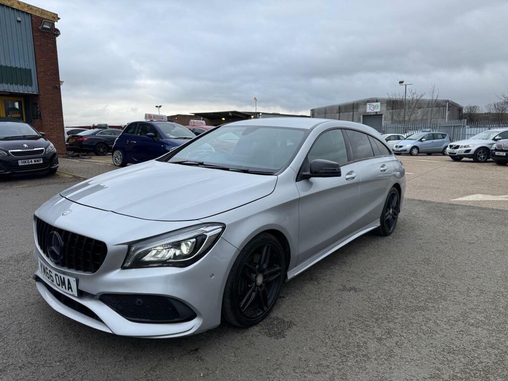 Mercedes-Benz CLA Class 2.1 Cla220d Amg Line Shooting Brake 7G-dct 4Matic YM66OMA Silver #2
