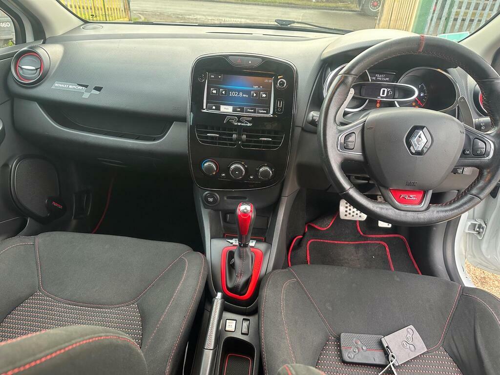 Renault Clio 1.6 Tce Renaultsport Edc Euro 5 White #4