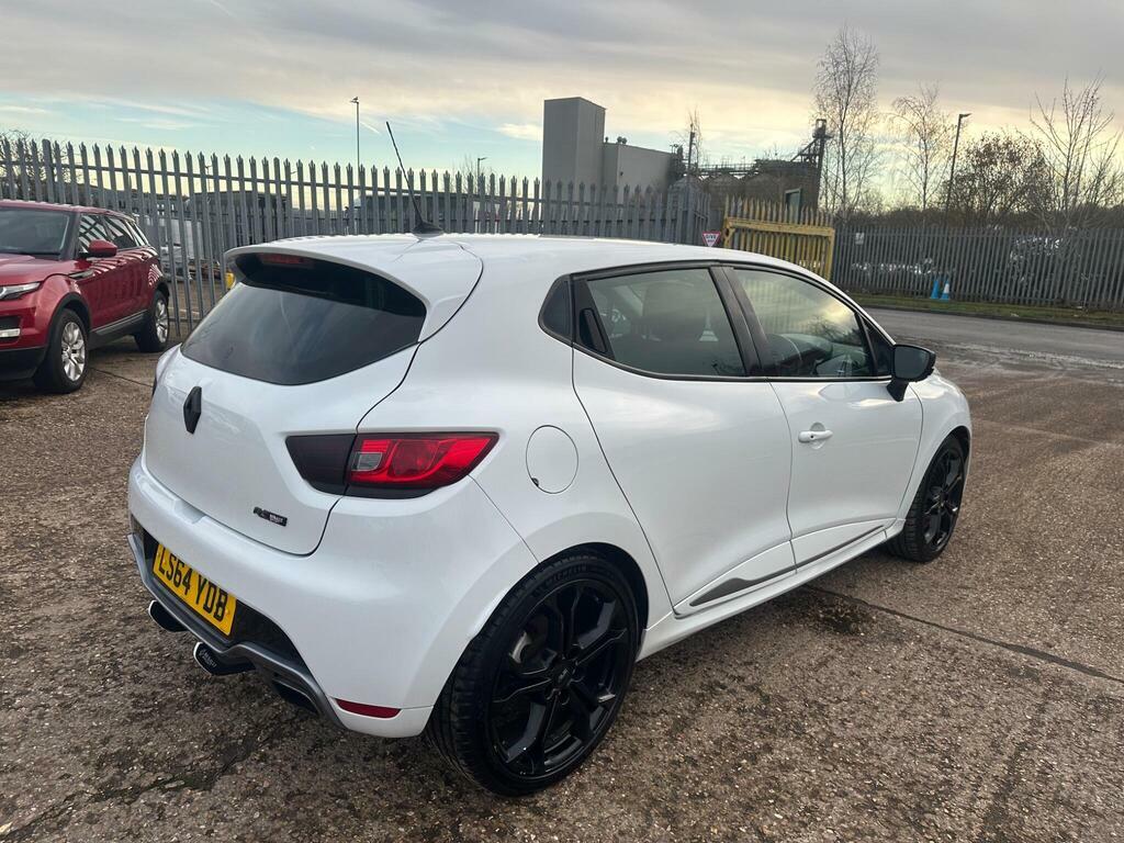 Renault Clio 1.6 Tce Renaultsport Edc Euro 5 White #3