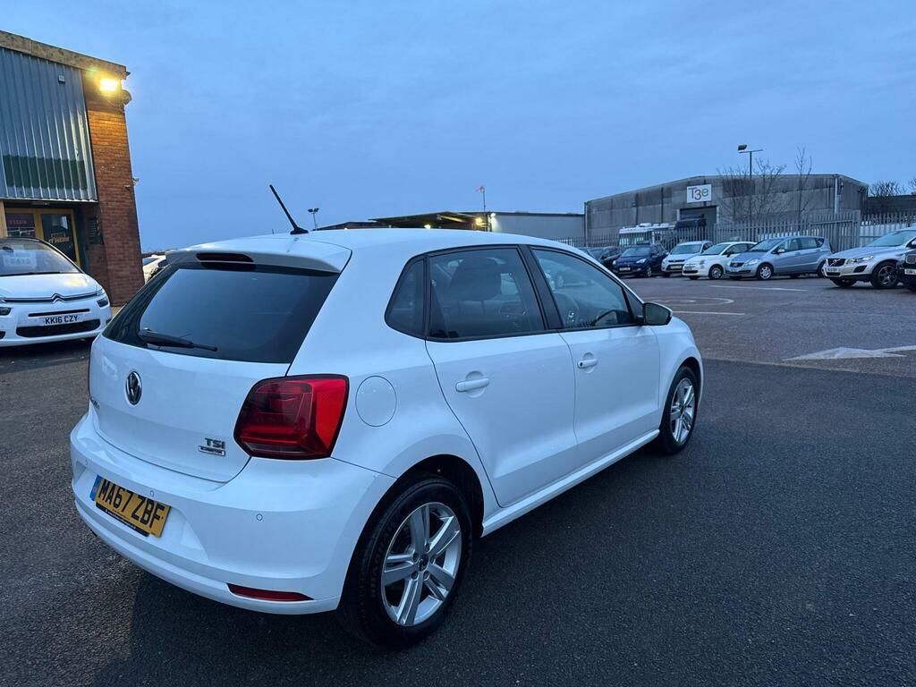 Volkswagen Polo 1.2 Tsi Match Edition Euro 6 S S MA67ZBF White #4