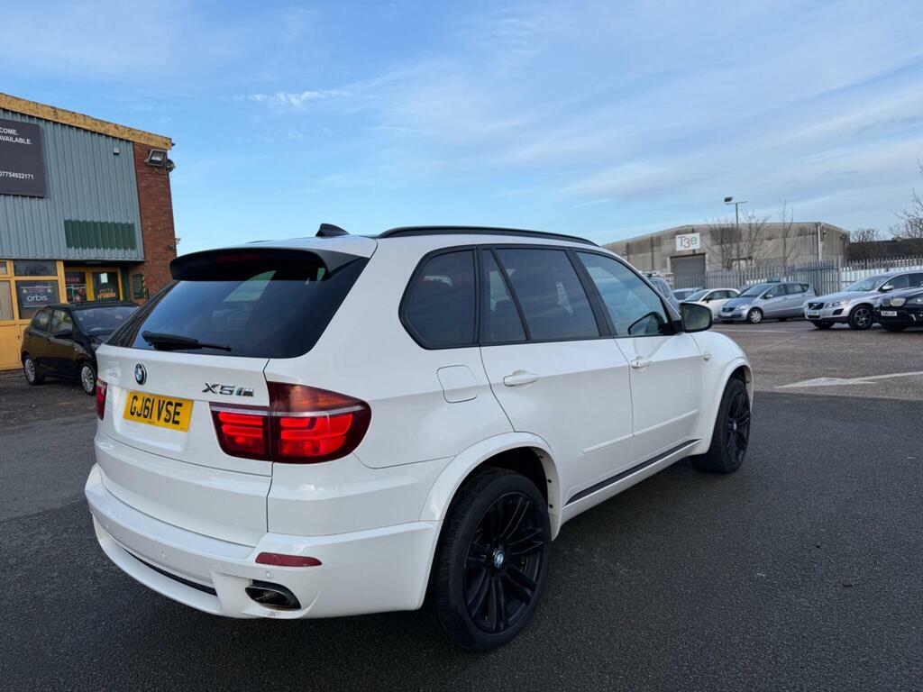 BMW X5 3.0 30D M Sport Steptronic Xdrive Euro 5 GJ61VSE White #4